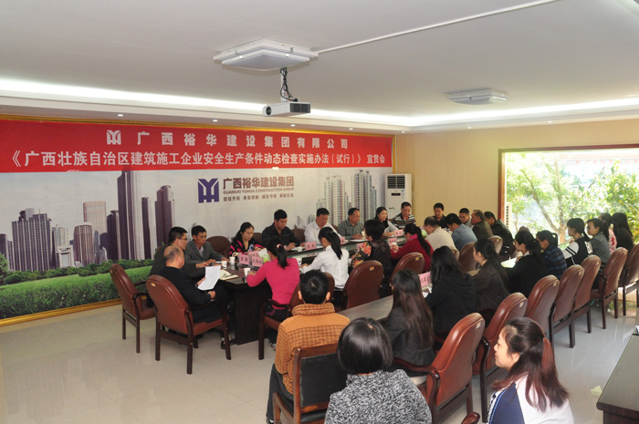 组织公司青年召开生产动态检查会议